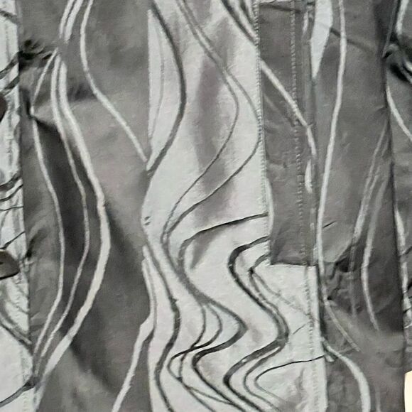 NWT LIV BY HABITAT CLOTHES WOMENS BOYFRIEND CRINKLE JACKET Sz L/XL - Picture 4 of 8